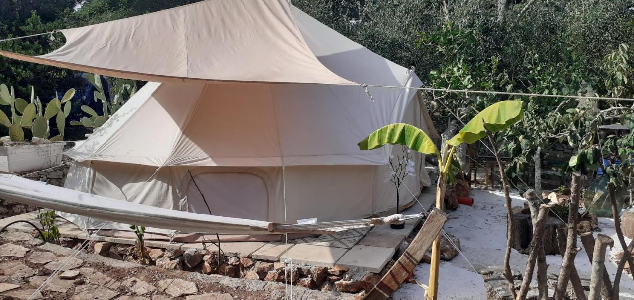 Farm Glamping Tent On Acquaviva Bay Hotel Marittima Buitenkant foto
