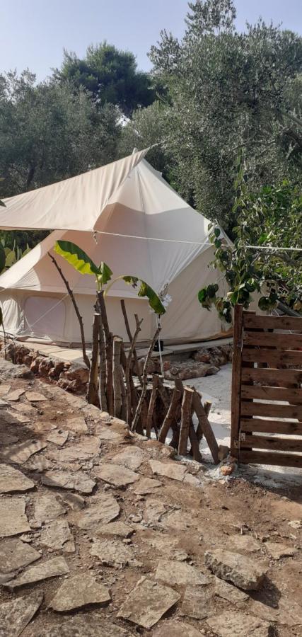 Farm Glamping Tent On Acquaviva Bay Hotel Marittima Buitenkant foto