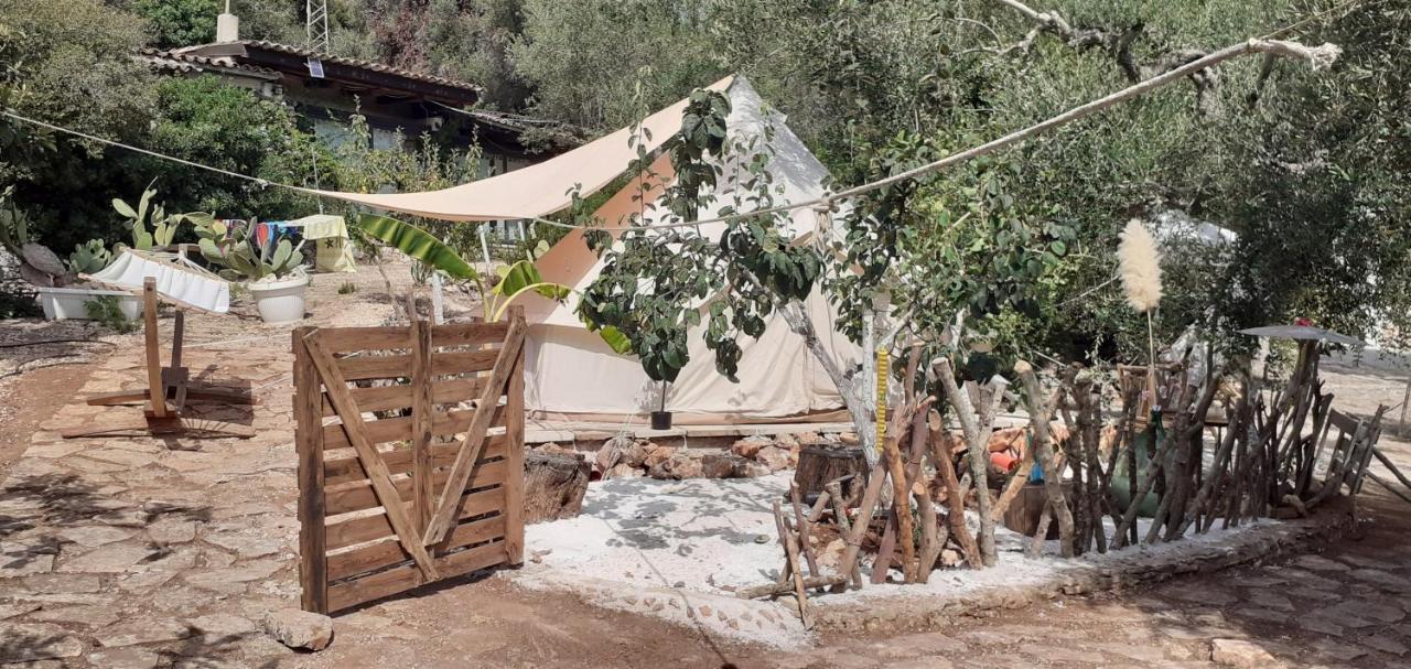 Farm Glamping Tent On Acquaviva Bay Hotel Marittima Buitenkant foto